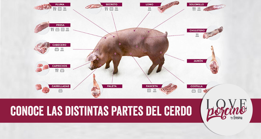 Partes Del Cerdo Deliciosas En Cualquier Plato Love Porcino By Eresma